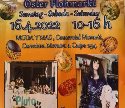 Flea market, Moraira, April 16th