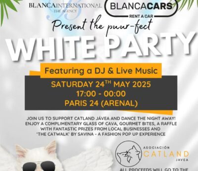 Party, Javea, May 24th.